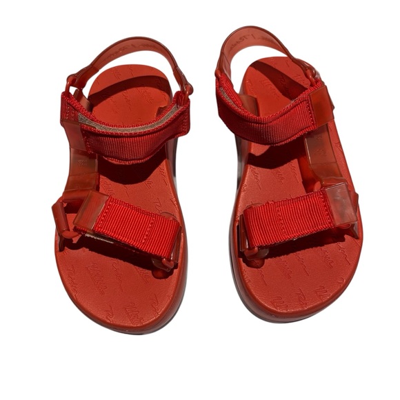 MELISSA Papete Platform + Rider Red SIZE 6 - Picture 3 of 7